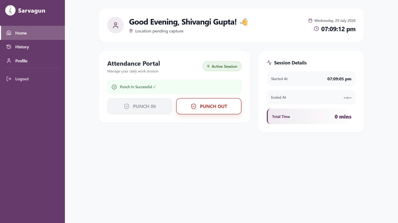 Attendance Module