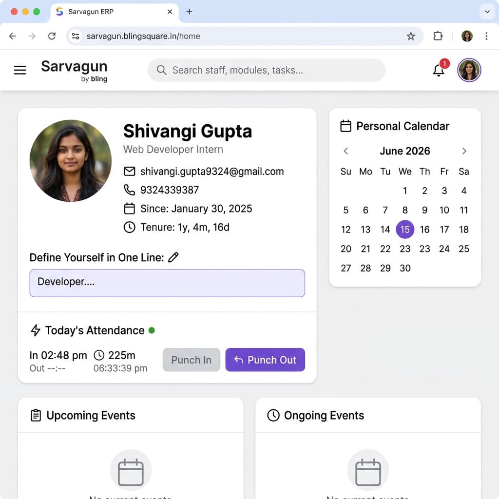 Sarvagun ERP